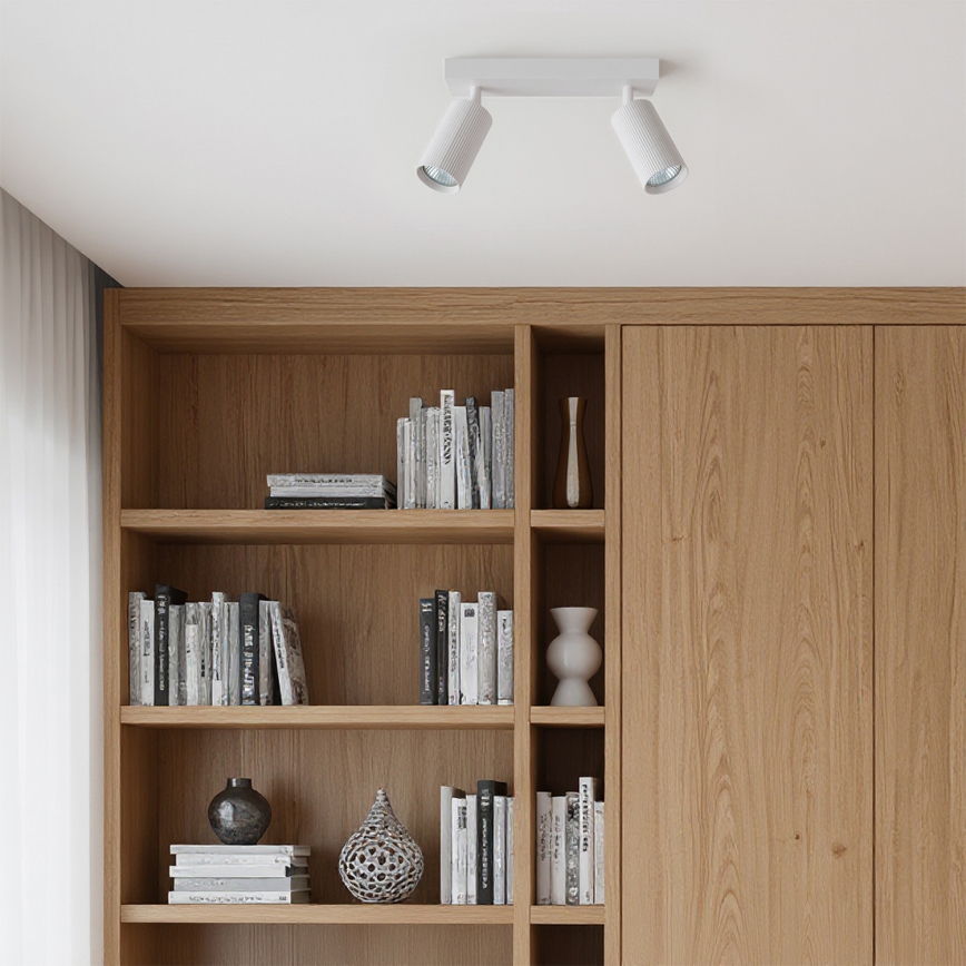 Brilagi - LED RGBW ściemnialna oprawa punktowa SELE MODERN 2xGU10/6,5W/230V 2700-6500K Wi-Fi biała