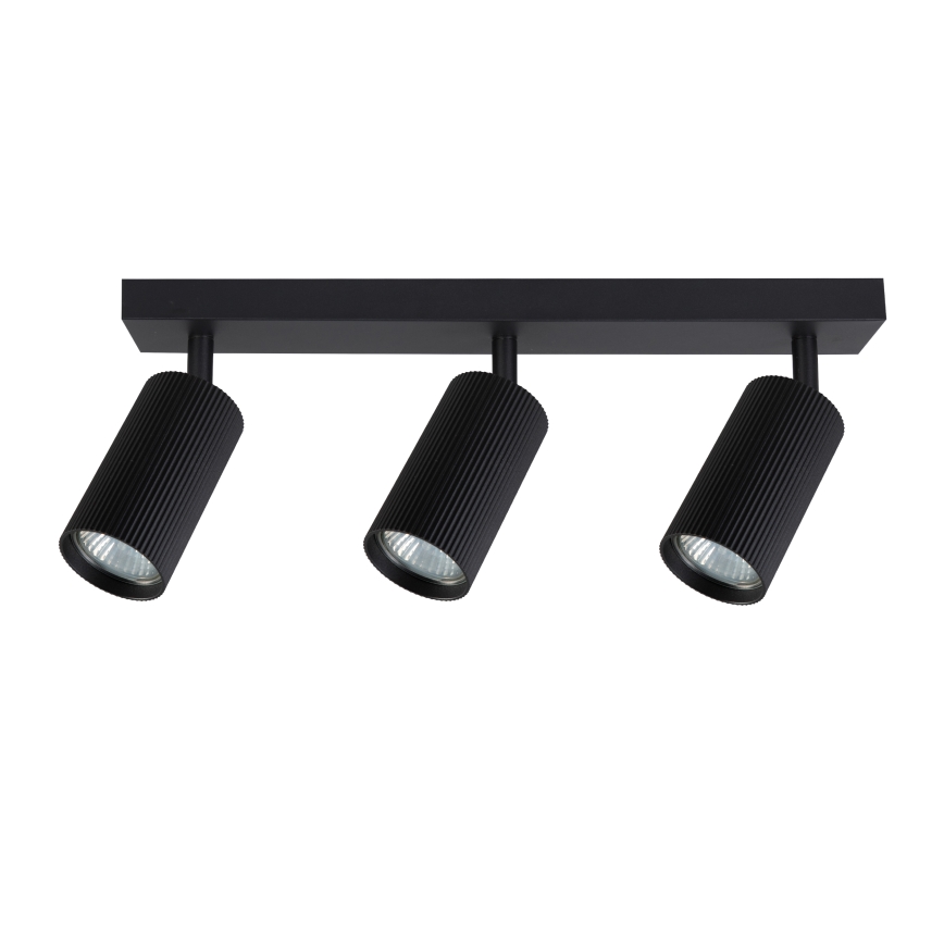 Brilagi - LED RGBW ściemnialna oprawa punktowa SELE MODERN 3xGU10/4,8W/230V 3000K czarna + pilot zdalnego sterowania