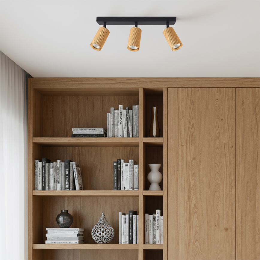 Brilagi - LED RGBW ściemnialna oprawa punktowa SELE MODERN 3xGU10/6W/230V 3000K Wi-Fi złota