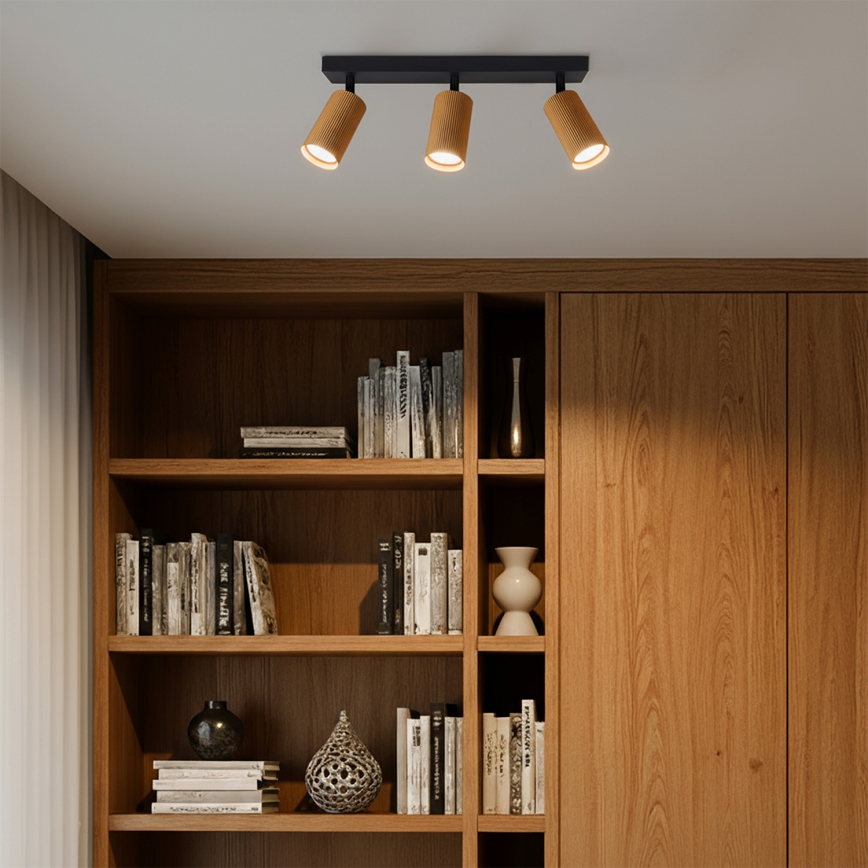 Brilagi - LED RGBW ściemnialna oprawa punktowa SELE MODERN 3xGU10/6W/230V 3000K złota + pilot zdalnego sterowania