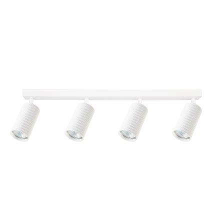 Brilagi - LED RGBW ściemnialna oprawa punktowa SELE MODERN 4xGU10/4,8W/230V 3000K biała + pilot zdalnego sterowania