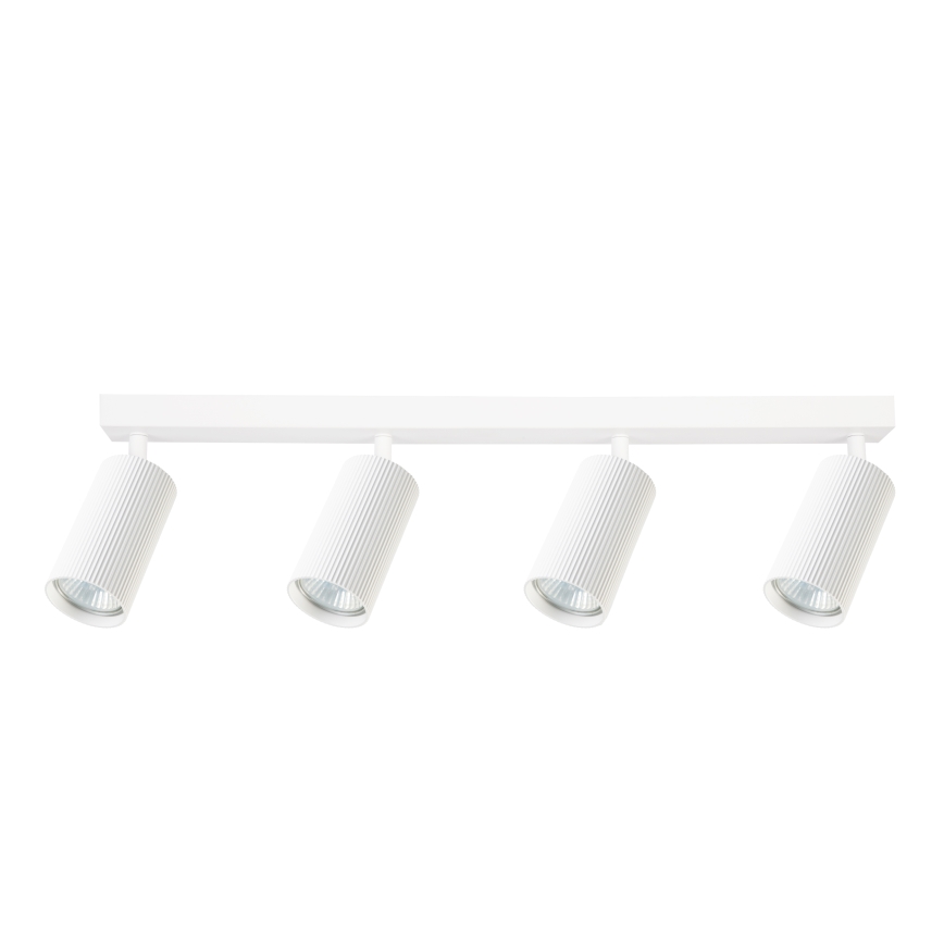 Brilagi - LED RGBW ściemnialna oprawa punktowa SELE MODERN 4xGU10/4,8W/230V 3000K biała + pilot zdalnego sterowania