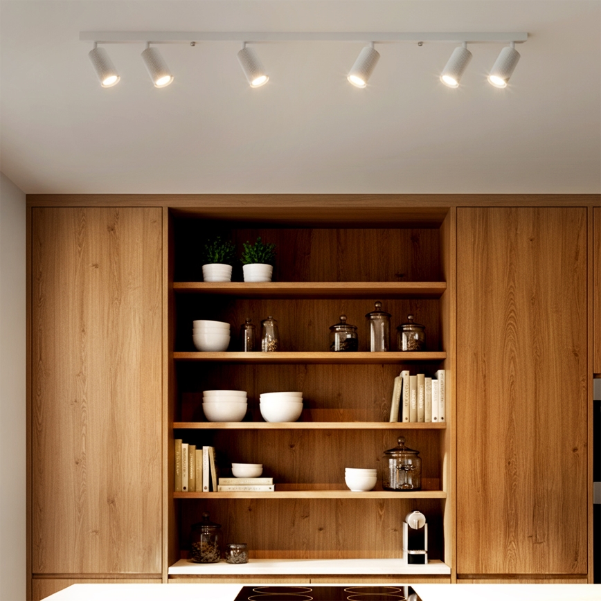 Brilagi - LED RGBW ściemnialna oprawa punktowa SELE MODERN 6xGU10/6,5W/230V 2700-6500K Wi-Fi biała