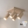 Brilagi - LED RGBW ściemnialna oprawa punktowa SELE SQUARE 4xGU10/6,5W/230V 2700-6500K beżowa