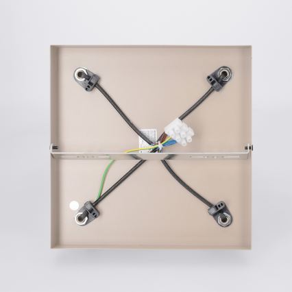 Brilagi - LED RGBW ściemnialna oprawa punktowa SELE SQUARE 4xGU10/6,5W/230V 2700-6500K beżowa