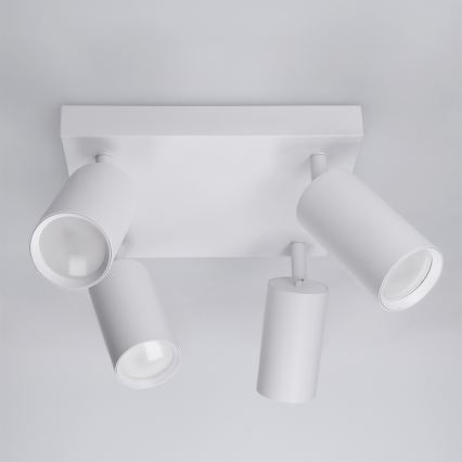 Brilagi - LED RGBW ściemnialny spot sufitowy SELE SQUARE 4xGU10/6,5W/230V 2700-6500K biały