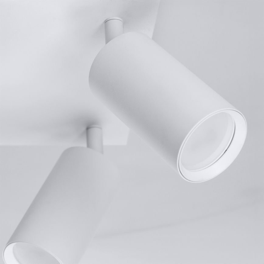 Brilagi - LED RGBW ściemnialny spot sufitowy SELE SQUARE 4xGU10/6,5W/230V 2700-6500K biały