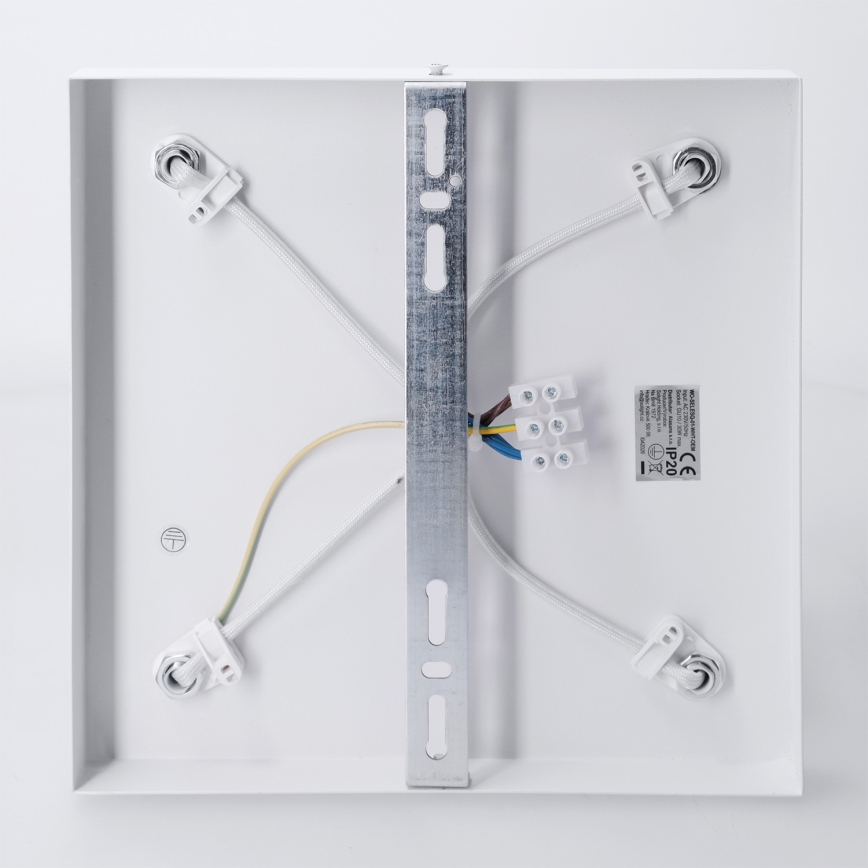 Brilagi - LED RGBW ściemnialny spot sufitowy SELE SQUARE 4xGU10/6,5W/230V 2700-6500K biały