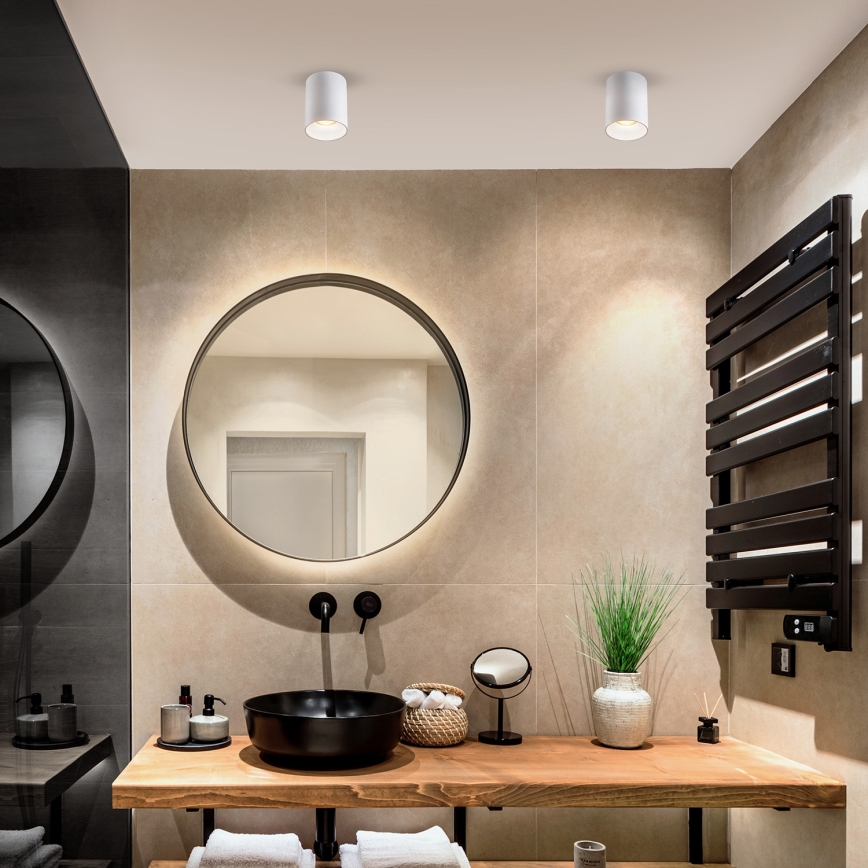 Brilagi - LED RGBW ściemnialna oprawa punktowa TRINE 1xGU10/30W/230V 2700-6500K Wi-Fi biała