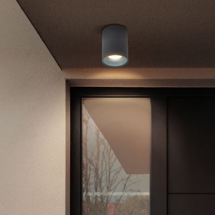 Brilagi - LED RGBW ściemnialna oprawa punktowa TRINE 1xGU10/4,8W/230V 3000K antracyt + pilot zdalnego sterowania