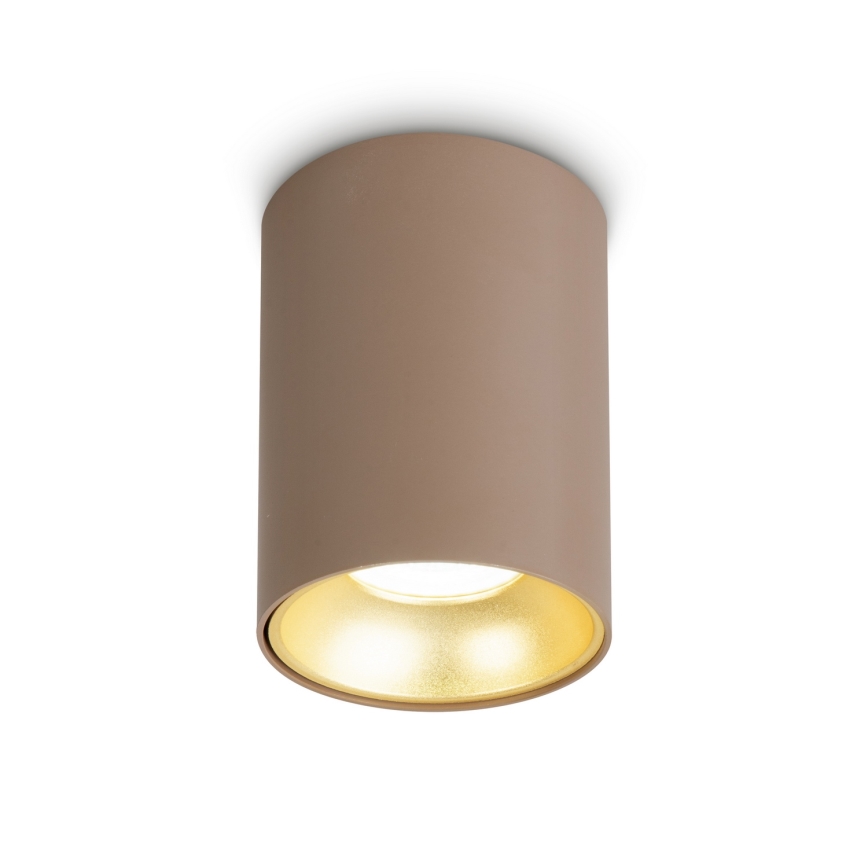 Brilagi - LED RGBW ściemnialna oprawa punktowa TRINE 1xGU10/4,8W/230V 3000K beżowy/złoty + pilot zdalnego sterowania