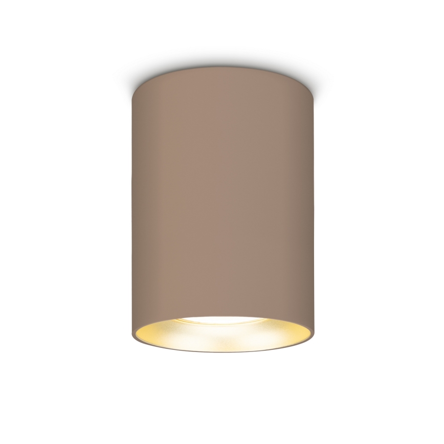 Brilagi - LED RGBW ściemnialna oprawa punktowa TRINE 1xGU10/4,8W/230V 3000K beżowy/złoty + pilot zdalnego sterowania