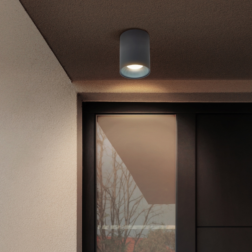 Brilagi - LED RGBW ściemnialna oprawa punktowa TRINE 1xGU10/6W/230V 3000K antracyt + pilot zdalnego sterowania