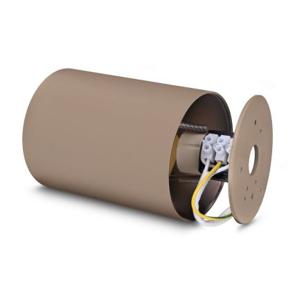 Brilagi - LED RGBW ściemnialna oprawa punktowa TRINE 1xGU10/6W/230V 3000K beżowy/złoty + pilot zdalnego sterowania