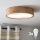 Brilagi - LED RGBW ściemnialna oprawa sufitowa CARVALHO 2xE27/9W/230V 2700-6500K Wi-Fi dąb śr. 37,5 cm