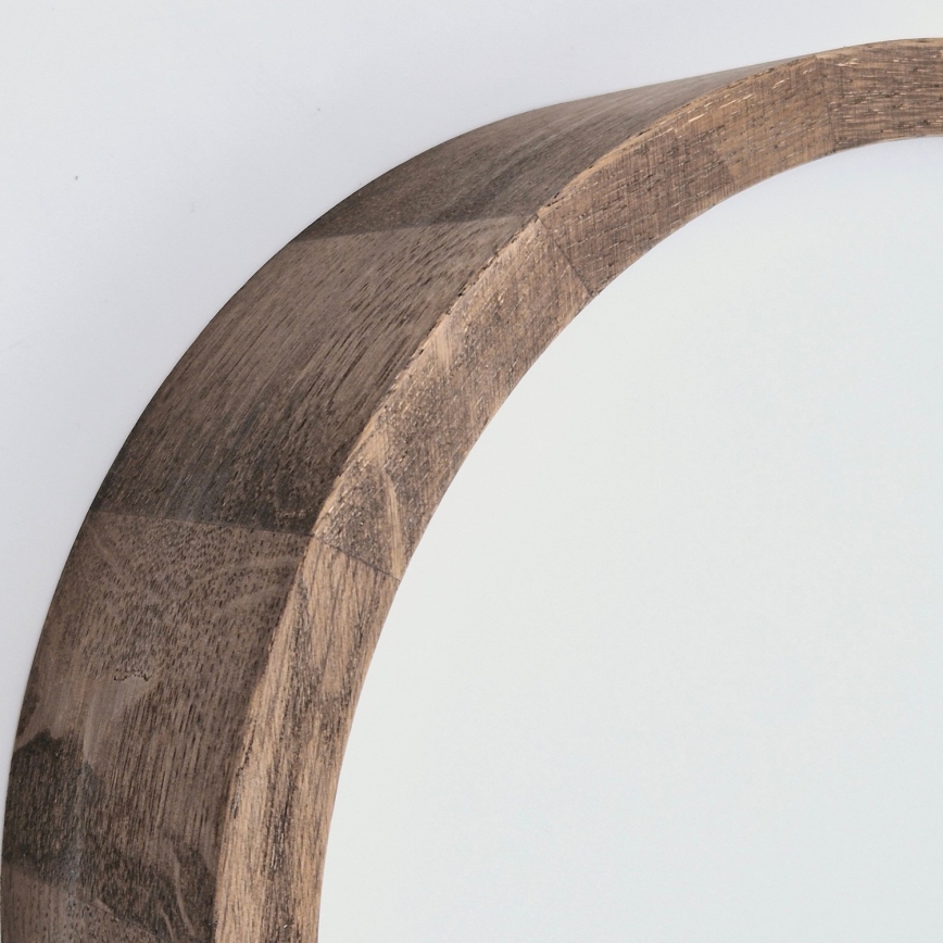 Brilagi - LED RGBW ściemnialna oprawa sufitowa CARVALHO SLIM 1xE27/15W/230V 2700-6500K Wi-Fi dąb śr. 27 cm