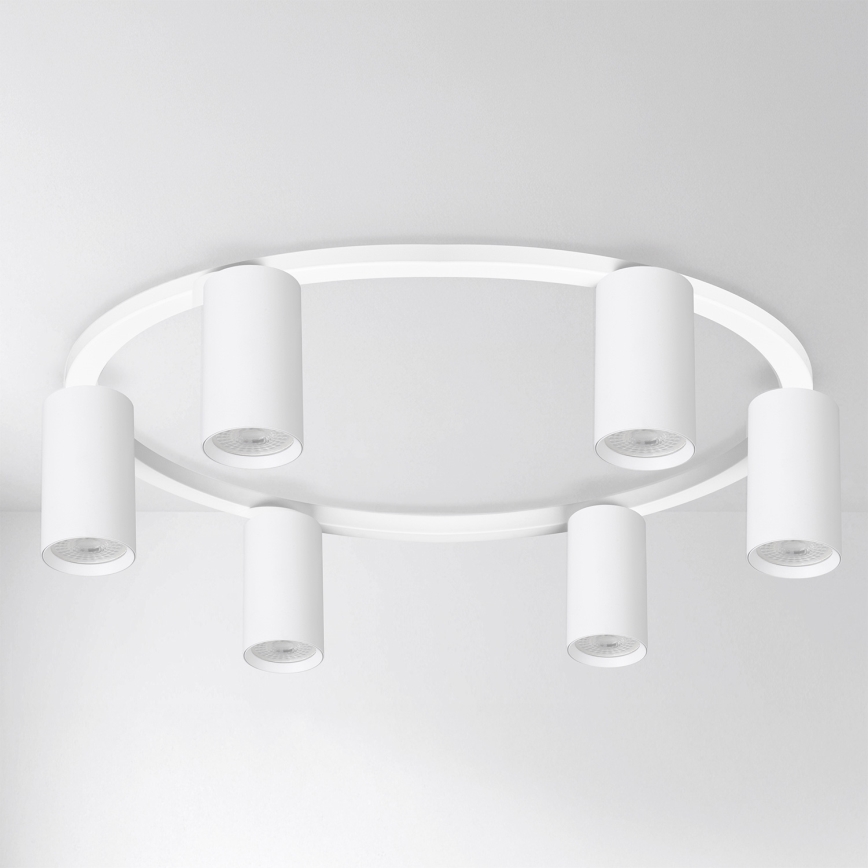 Brilagi - LED RGBW ściemnialna oprawa sufitowa SELE 6xGU10/6,5W/230V 2700-6500K biała + pilot zdalnego sterowania