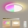 Brilagi - LED RGBW ściemnialna oprawa sufitowa ULTRA SLIM LED/18W/230V 2700-6500K Ø 30 cm biała + zdalne sterowanie