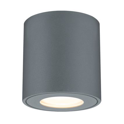 Brilagi - LED RGBW ściemnialna oprawa zewnętrzna MIA 1xGU10/4,8W/230V 3000K 84x80 mm antracyt IP54 + pilot zdalnego sterowania