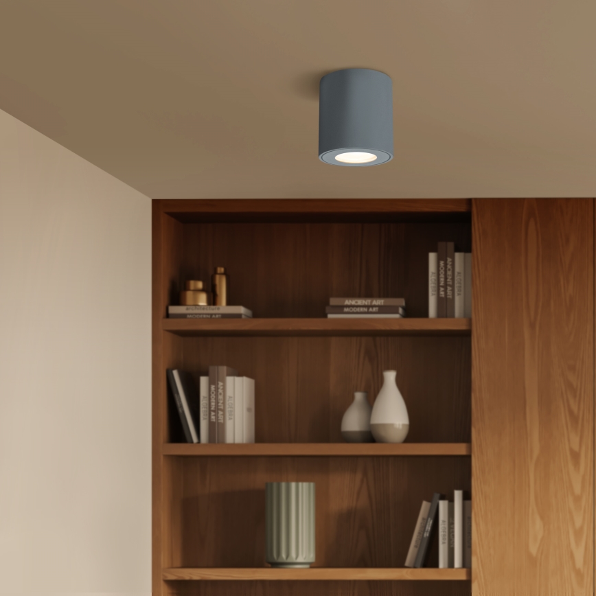 Brilagi - LED RGBW ściemnialna oprawa zewnętrzna MIA 1xGU10/6W/230V 3000K 84x80 mm antracyt IP54 + pilot zdalnego sterowania