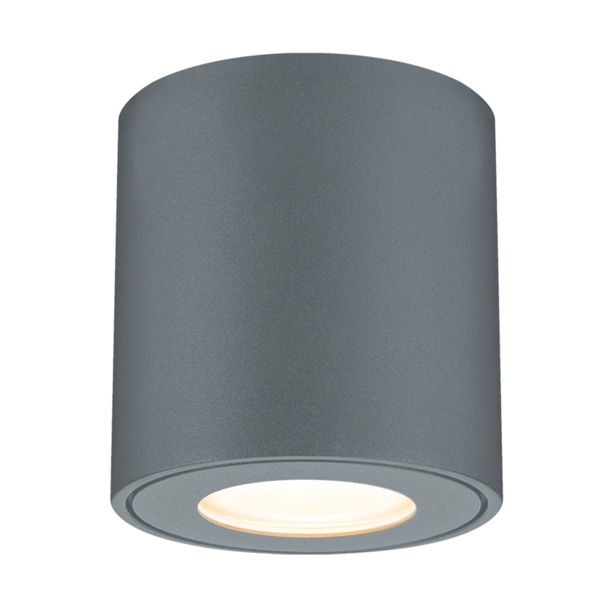 Brilagi - LED RGBW ściemnialna oprawa zewnętrzna MIA 1xGU10/6W/230V 3000K 84x80 mm antracyt IP54 + pilot zdalnego sterowania