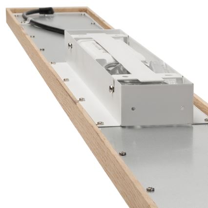 Brilagi - LED RGBW Ściemnialny panel WOODY FRAME LED/34W/230V 11,5x123 cm 2700-6500K dąb + zdalne sterowanie