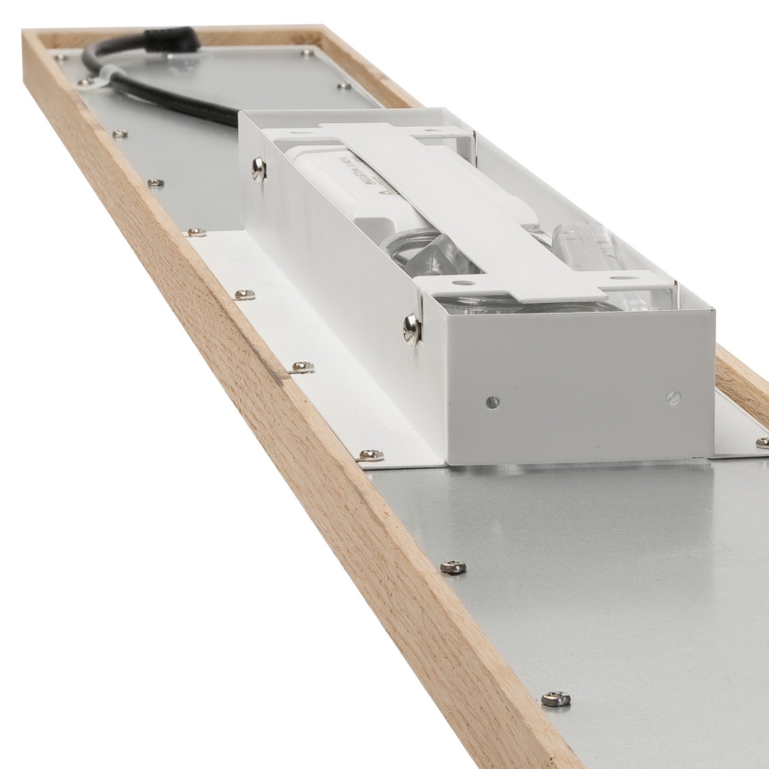 Brilagi - LED RGBW Ściemnialny panel WOODY FRAME LED/34W/230V 11,5x123 cm 2700-6500K dąb + zdalne sterowanie