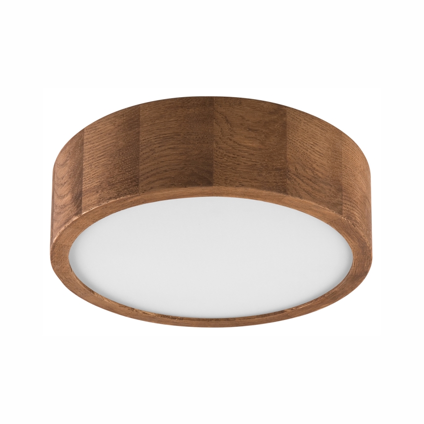 BRILAGI - LED RGBW ściemnialna lampa sufitowa CARVALHO 1xE27/12W/230V 2700-6500K dąb śr. 27,5 cm