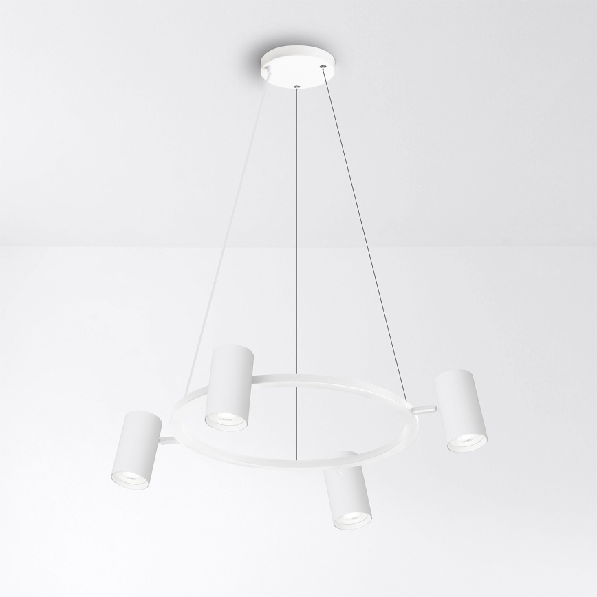 Brilagi - LED RGBW ściemnialny żyrandol na linkach SELE 4xGU10/6,5W/230V 2700-6500K biały