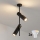 Brilagi - LED RGBW ściemnialny żyrandol na pręcie BRANCH 2xGU10/6,5W/230V 2700-6500K czarny