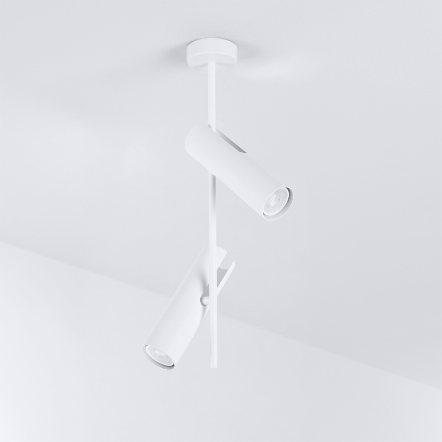 Brilagi - LED RGBW ściemnialna lampa sufitowa na pręcie BRANCH 2xGU10/6,5W/230V 2700-6500K biała