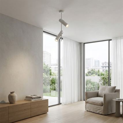 Brilagi - LED RGBW ściemnialna lampa sufitowa na pręcie BRANCH 2xGU10/6,5W/230V 2700-6500K biała
