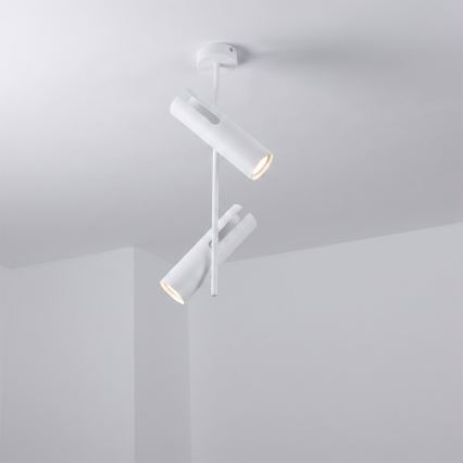 Brilagi - LED RGBW ściemnialna lampa sufitowa na pręcie BRANCH 2xGU10/6,5W/230V 2700-6500K biała