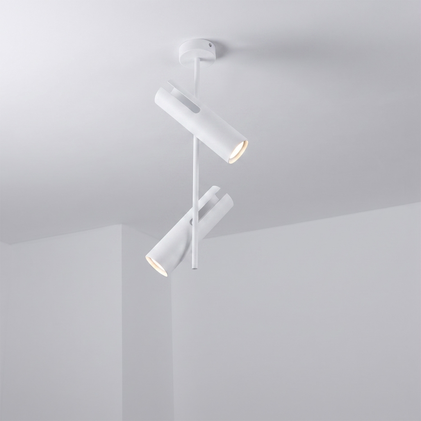 Brilagi - LED RGBW ściemnialna lampa sufitowa na pręcie BRANCH 2xGU10/6,5W/230V 2700-6500K biała