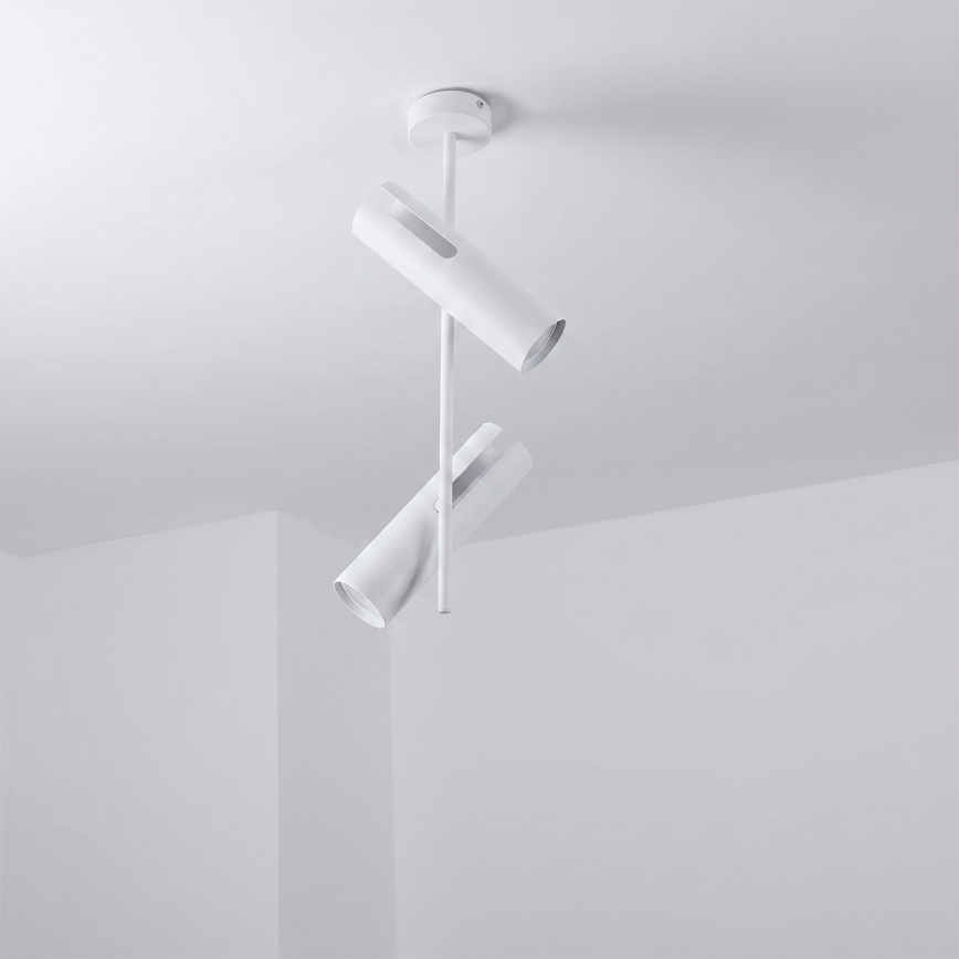 Brilagi - LED RGBW ściemnialna lampa sufitowa na pręcie BRANCH 2xGU10/6,5W/230V 2700-6500K biała
