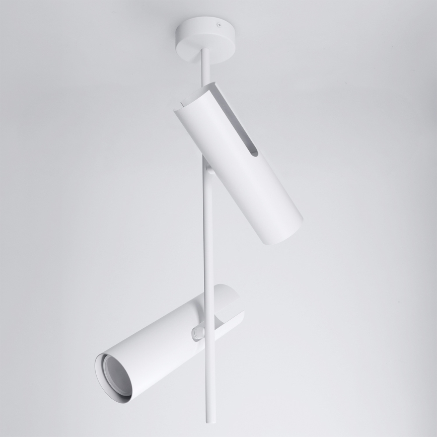 Brilagi - LED RGBW ściemnialna lampa sufitowa na pręcie BRANCH 2xGU10/6,5W/230V 2700-6500K biała