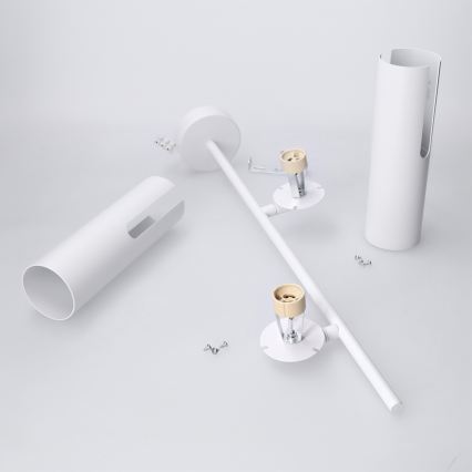 Brilagi - LED RGBW ściemnialna lampa sufitowa na pręcie BRANCH 2xGU10/6,5W/230V 2700-6500K biała