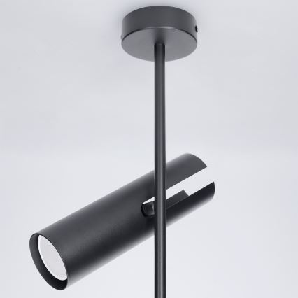 Brilagi - LED RGBW ściemnialny żyrandol na pręcie BRANCH 2xGU10/6,5W/230V 2700-6500K czarny