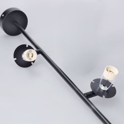 Brilagi - LED RGBW ściemnialny żyrandol na pręcie BRANCH 2xGU10/6,5W/230V 2700-6500K czarny