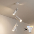 Brilagi - LED RGBW ściemnialny żyrandol na pręcie BRANCH 3xGU10/6,5W/230V 2700-6500K biały