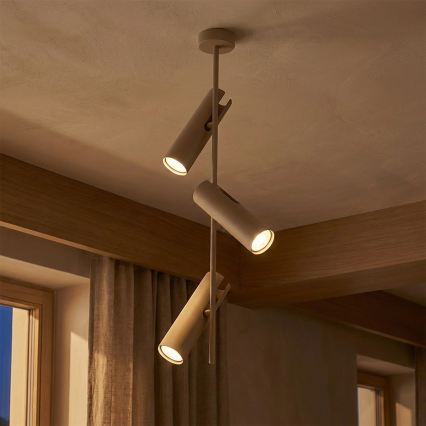 Brilagi - LED RGBW ściemnialny żyrandol na pręcie BRANCH 3xGU10/6,5W/230V 2700-6500K beżowy