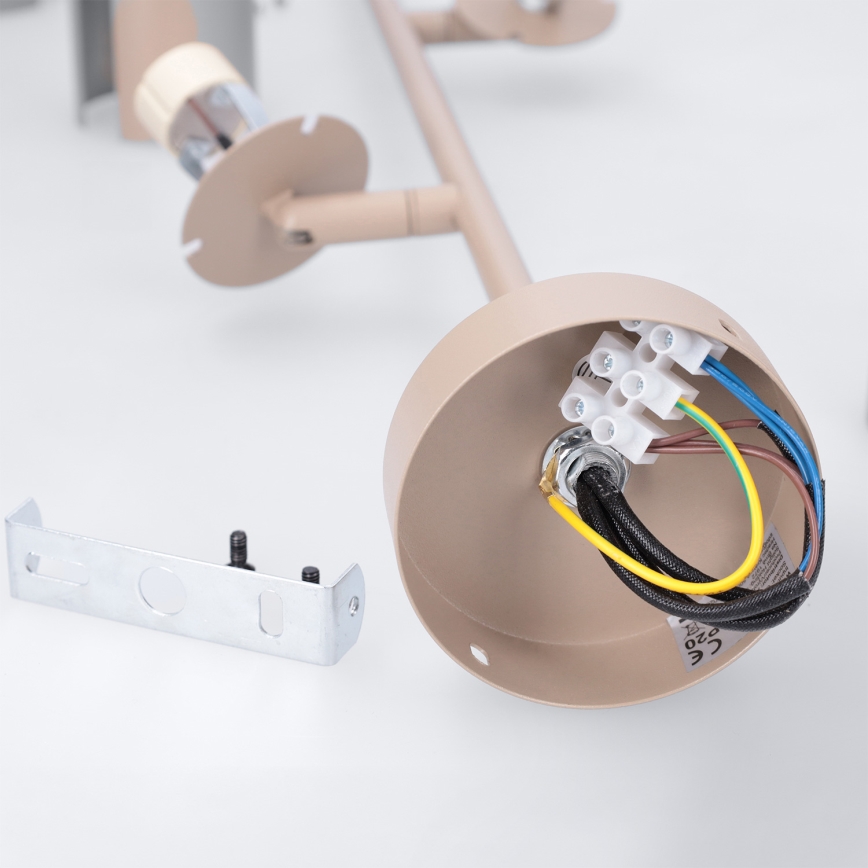 Brilagi - LED RGBW ściemnialny żyrandol na pręcie BRANCH 3xGU10/6,5W/230V 2700-6500K beżowy