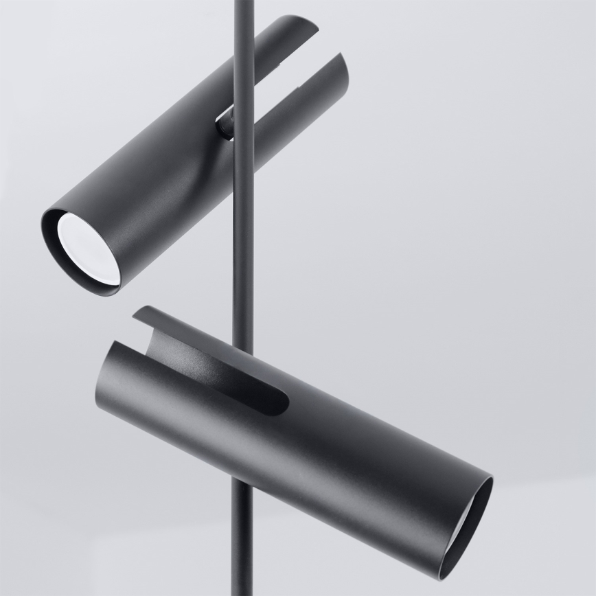 Brilagi - LED RGBW ściemnialny żyrandol na pręcie BRANCH 3xGU10/6,5W/230V 2700-6500K czarny