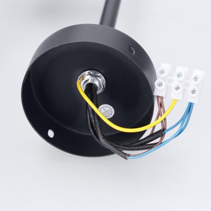 Brilagi - LED RGBW ściemnialny żyrandol na pręcie BRANCH 3xGU10/6,5W/230V 2700-6500K czarny