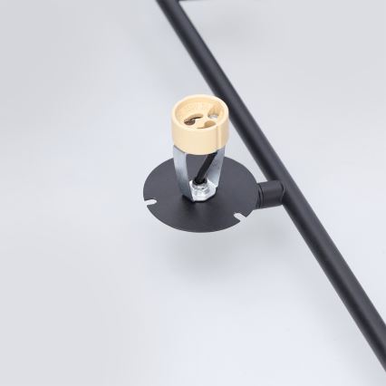Brilagi - LED RGBW ściemnialny żyrandol na pręcie BRANCH 3xGU10/6,5W/230V 2700-6500K czarny