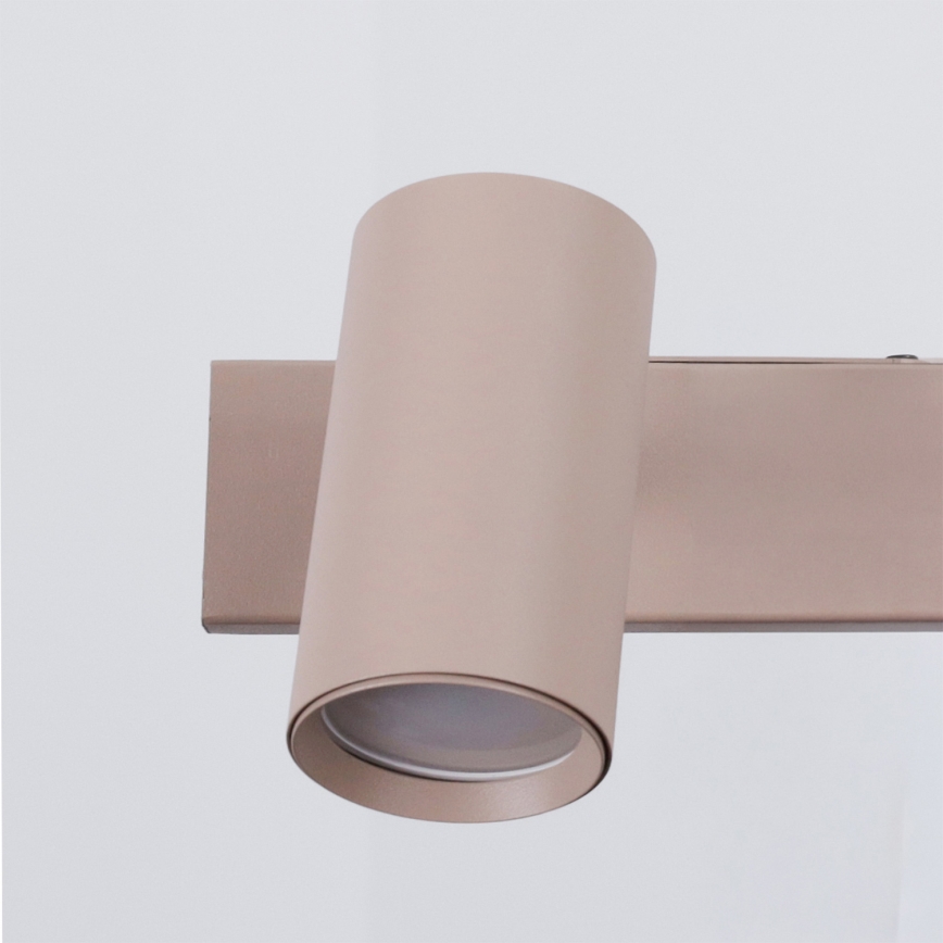 Brilagi - LED RGBW ściemnialna lampa wisząca na linkach SELE 6xGU10/6,5W/230V 2700-6500K beżowa + zdalne sterowanie