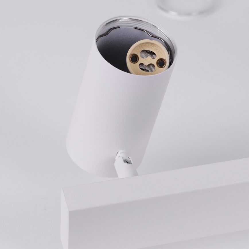 Brilagi - LED RGBW ściemnialny żyrandol na lince SELE 6xGU10/6,5W/230V 2700-6500K biały + pilot zdalnego sterowania