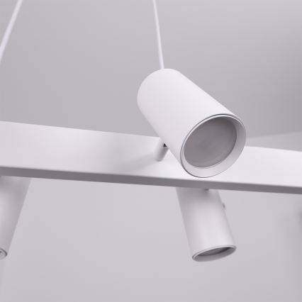 Brilagi - LED RGBW ściemnialny żyrandol na lince SELE 6xGU10/6,5W/230V 2700-6500K biały + pilot zdalnego sterowania