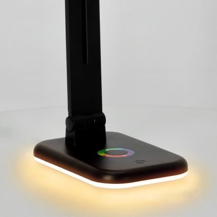 Brilagi - LED RGBW ściemniana lampa stołowa MODO LED/7W/5V 3000/4000/6500K czarna