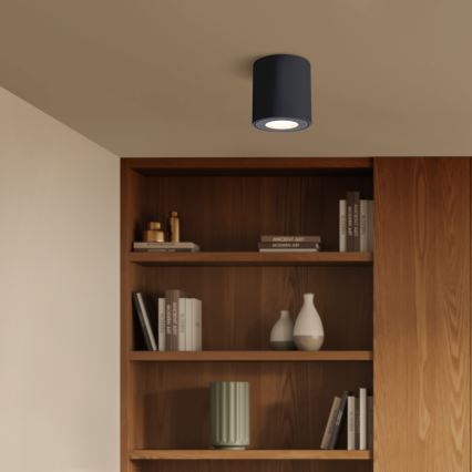 Brilagi - LED RGBW Ściemnialna lampa łazienkowa MIA 1xGU10/30W/230V 2700-6500K Wi-Fi 84x80 mm czarna IP54